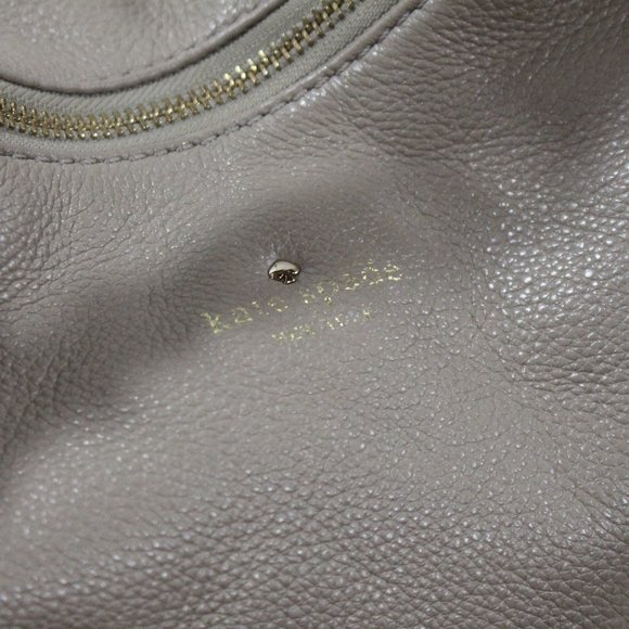 kate spade Beige Pebbled Leather Shoulder Bag - Picture 2 of 4
